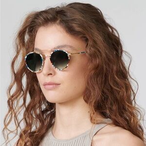 New Krewe Porter Santorini 18K Sunglasses